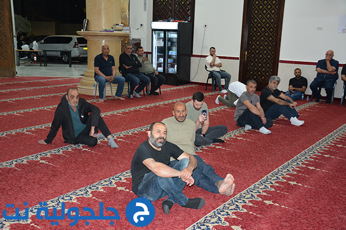 حفل لتوديع حجاج بيت الله الحرام في جلجولية
